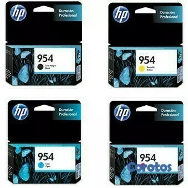 impresoras y scanners - CARTUCHOS HP EN TODOS LOS COLORES 954 PRINT CARTRIDGE  2