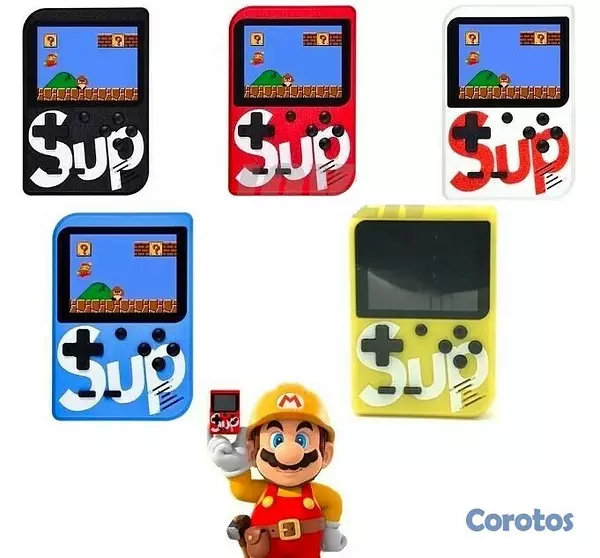 consolas y videojuegos - Mini consola con 400 juegos retros 4