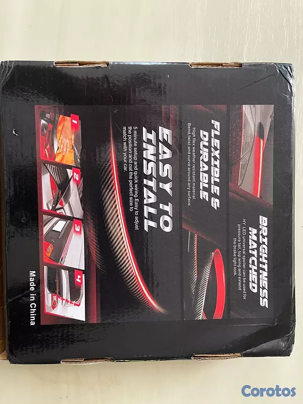 accesorios para vehiculos - Spoiler led (colita led) 2