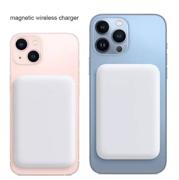 accesorios para electronica - BATERIA MAGSAFE PORTATIL PARA CASE DE IPHONE 12 Y 13, externa inalambrico mac 3