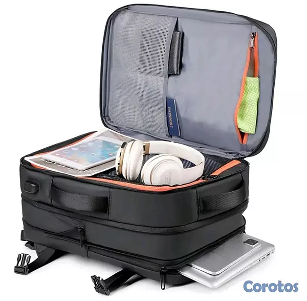 carteras y maletas - Mochila de viaje con cargador portátil  11