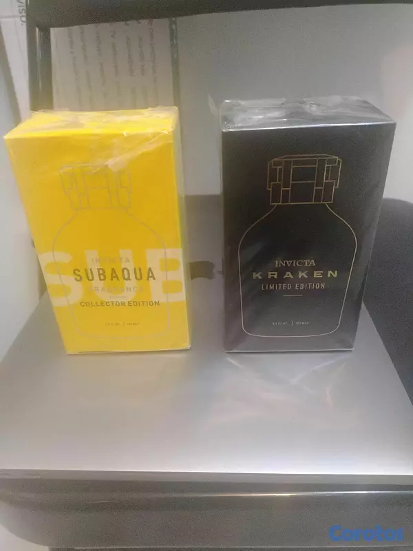 ropa para hombre - Disponible perfume invicta original para hombre  SUBSQUA y. kRAKEN  1,500 peso  2