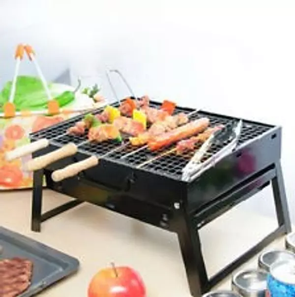herramientas, jardines y exterior - Bbq Portatil Viajera Barbeque Parrillera Grill Picnic VARIEDAD TAMAÑOS 2