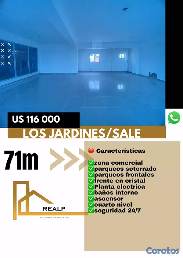 oficinas y locales comerciales - Local en venta en los Jardines 