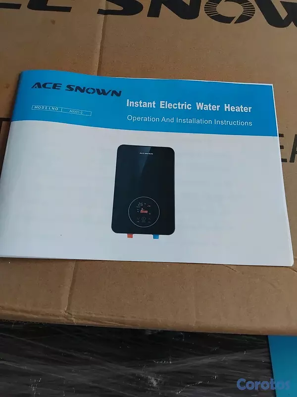 electrodomesticos - Calentador de agua de Linea Ace Snown 220v nuevo nunca usado
Aut san isidro 8