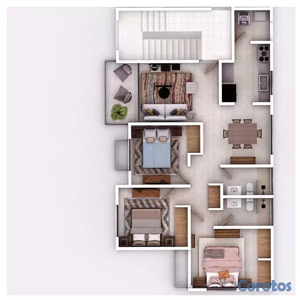 apartamentos - COMODOS APARTAMENTOS  4
