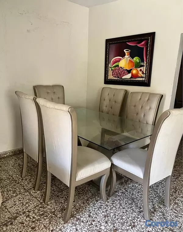 muebles y colchones - COMEDOR 6 SILLAS  2