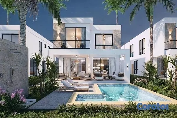 casas vacacionales y villas - Modernas Villas Unifamiliares de 3 y de 4 habitaciones con piscina privada 2