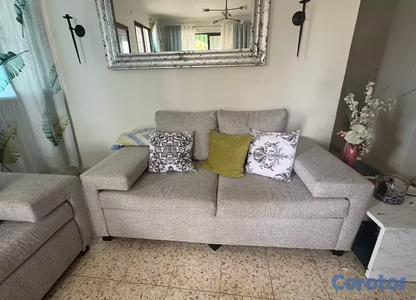 muebles y colchones - vendo juego de muebles modernos  recién tapizados  6
