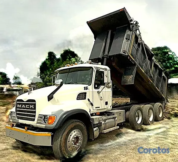 camiones y vehiculos pesados - VENDO CAMION VOLTEO, MACK GRANITE 2007