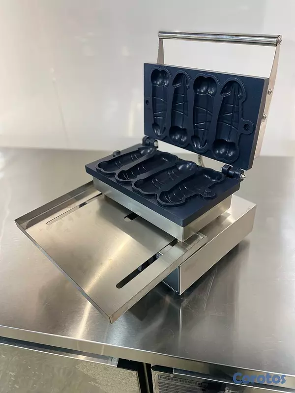 equipos profesionales - Wafflera tematica con capacidad para 4 piezas  9