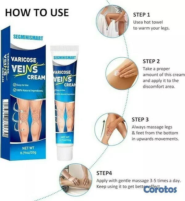 salud y belleza - CREMA PARA VENAS VARICOSAS	 8