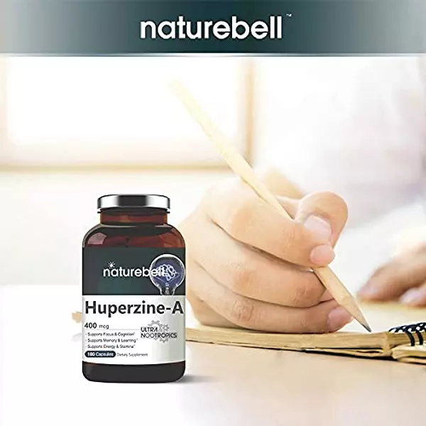 Salud y Equipamiento Médico - Huperzina A 400mcg Por Porcion, 240 Capsulas 4