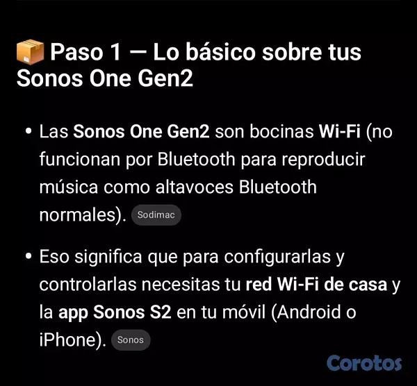 camaras y audio - Set de dos Sonos One Gen 2 + Soportes  9