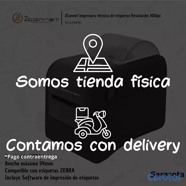 impresoras y scanners - 2Connet Impresora Portable Térmica de 2" + estuche 2
