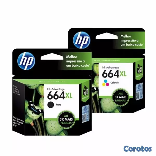 impresoras y scanners - CARTUCHO HP 664XL -NEGRO Y DE COLOR EN ALTO RENDIMIENTO TOTALMENTE ORIGINALES   1