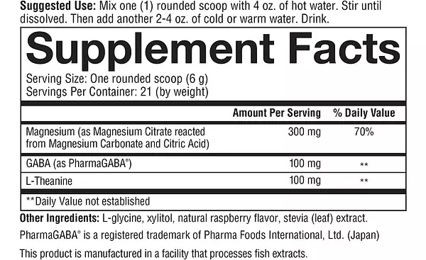 Salud y Equipamiento Médico - Magnesio Polvo 300 Mg Youtheory 2