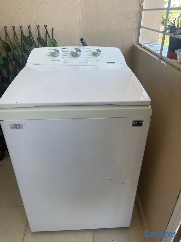 electrodomesticos - Lavadora en venta marca Whirlpool 🧺

Capacidad grande (17 kg), ideal para fami
 2