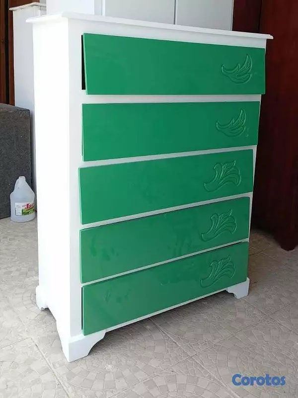 muebles y colchones - Mueble con gavetas para organizar ropa  1