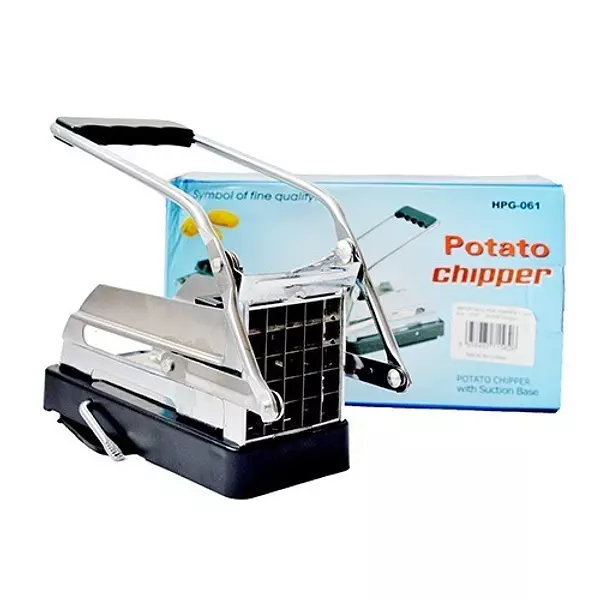 cocina - Maquina Cortadora De Papas Fritas Y Vegetales. Pela papas HIERRO FUERTE DURADERO 2