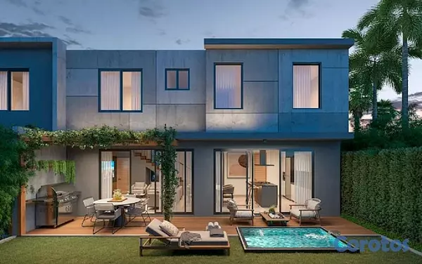 casas vacacionales y villas - En Venta Villas en Vista Cana de 3 habitaciones 7
