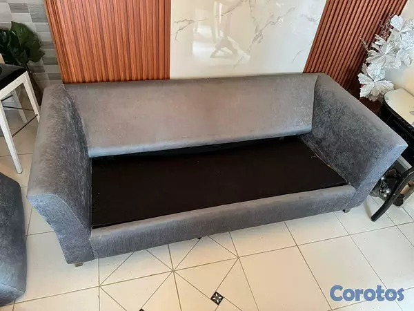 muebles y colchones - Sofá Cama Moderno 2 en 1 – PRECIO NEGOCIABLE  5