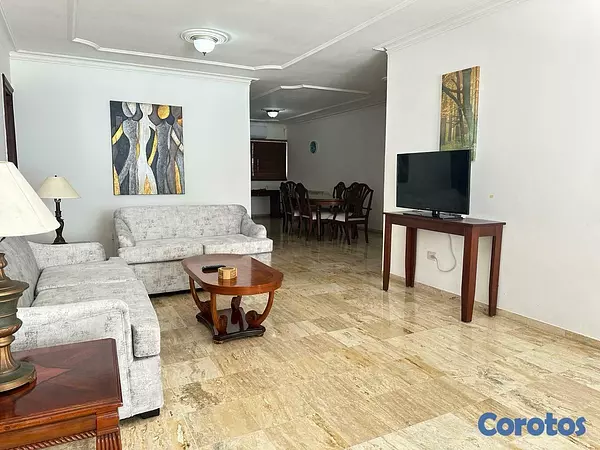 apartamentos - APARTAMENTO AMUEBLADO EN ALQUILER EN BELLA VISTA SUR 5