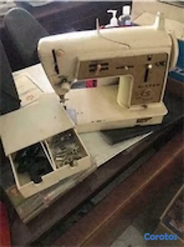 arte y antigüedades - Maquina de coser Singer Original (electrica) 4