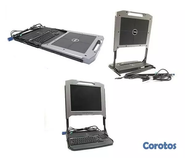 equipos profesionales - Dell 4210 Server Rack 42U modelo PS38S 19, Cerrado.+KVM Switch modelo #PDJCN 17 10