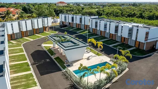 casas - Se alquila Townhouse amoblado en White Sands, Bava 1