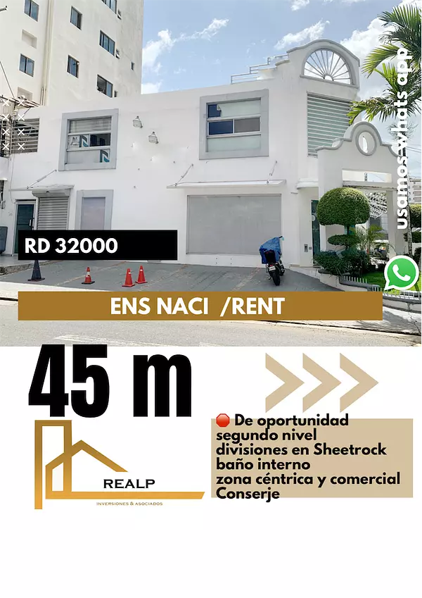 oficinas y locales comerciales - Local céntrico en Naco 1