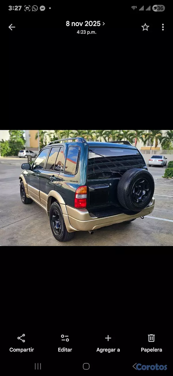 jeepetas y camionetas - Suzuki grand vitara 2001 V6 9