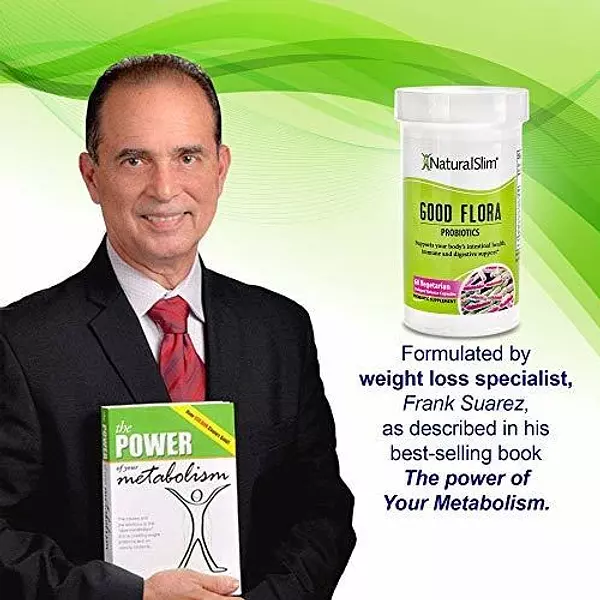 Salud y Equipamiento Médico - Good Flora Probioticos 60 Capsulas Intestino Frank Suarez 7