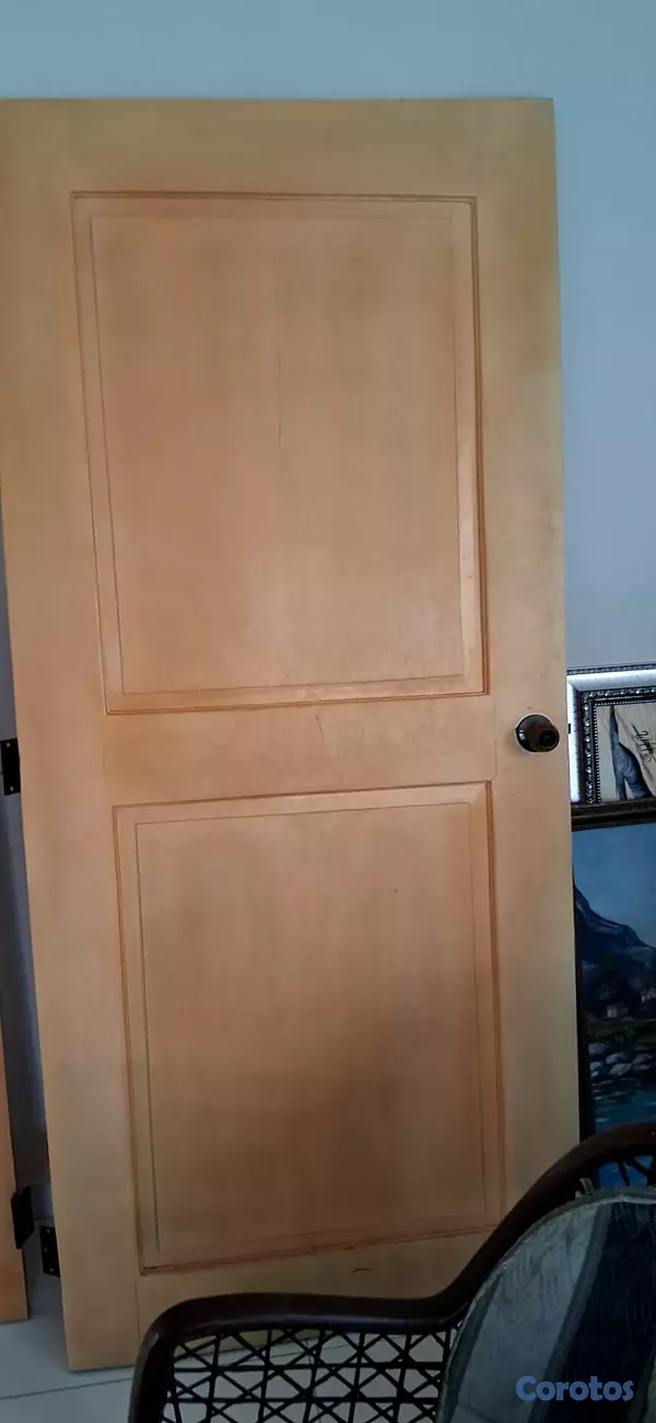 muebles y colchones - Puertas de caoba  4