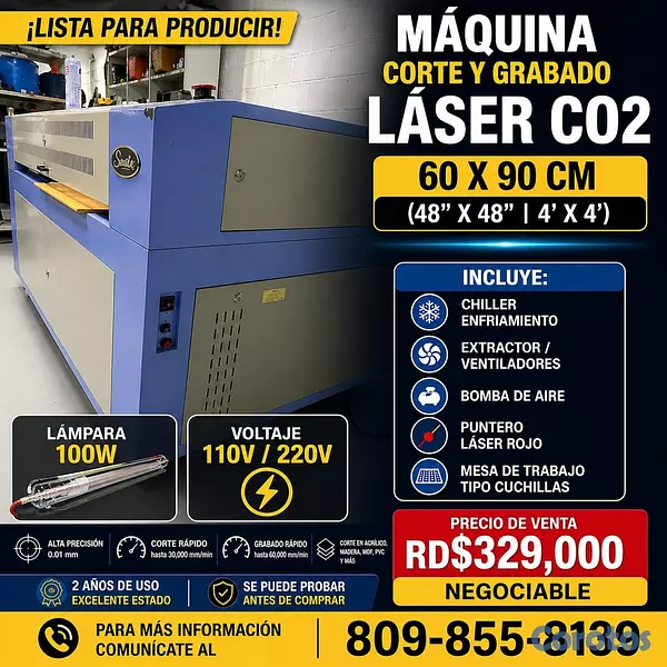 equipos profesionales - VENDO MÁQUINA CORTE LÁSER  3