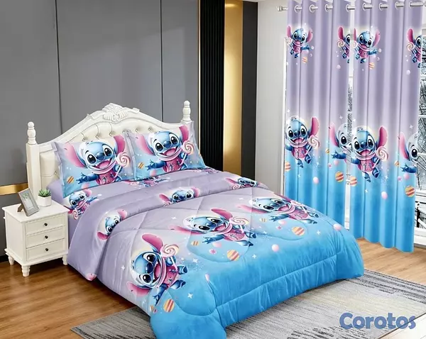 muebles y colchones - juego de colcha 5 piezas para cama de queen  11
