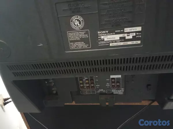 electrodomesticos - Televisor CRT de 36 pulgadas SONY en muy buen estado. excelente sonido 2