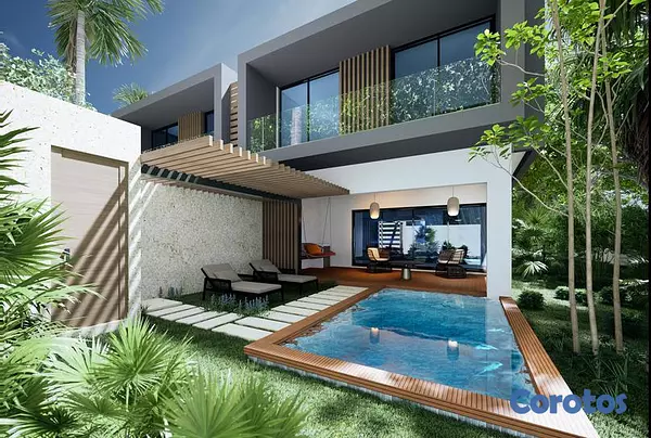 casas vacacionales y villas - PROYECTO DE VILLAS DUPLEX-PUNTA CANA 2