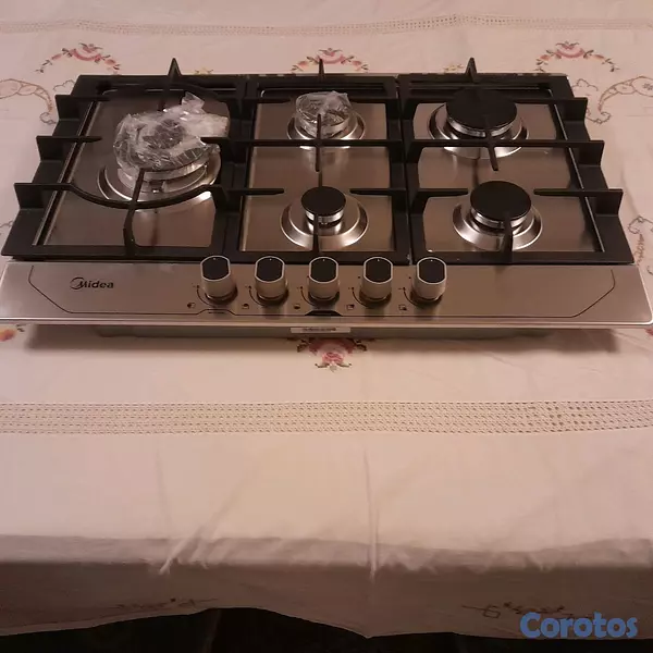 cocina - Estufa de gas 30" inoxidable marca MIDEA 2
