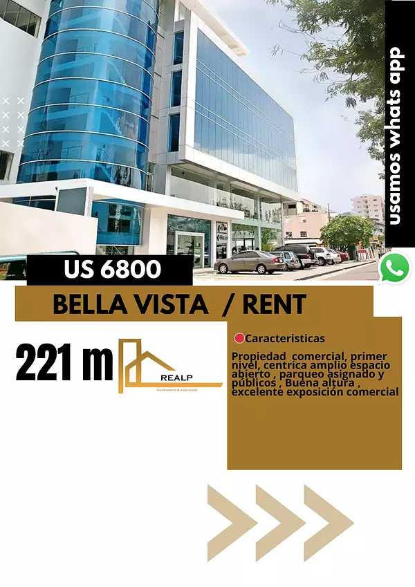 oficinas y locales comerciales - Local primer nivel Bella vista  1