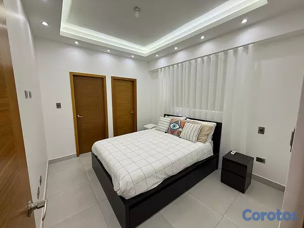 apartamentos - Apartamento Amueblado Alquiler en Piantini – Piso  4
