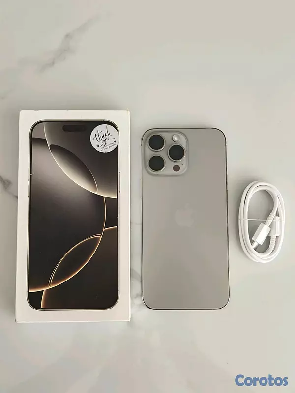 celulares y tabletas - Iphone 16 Pro Max 256GB 4