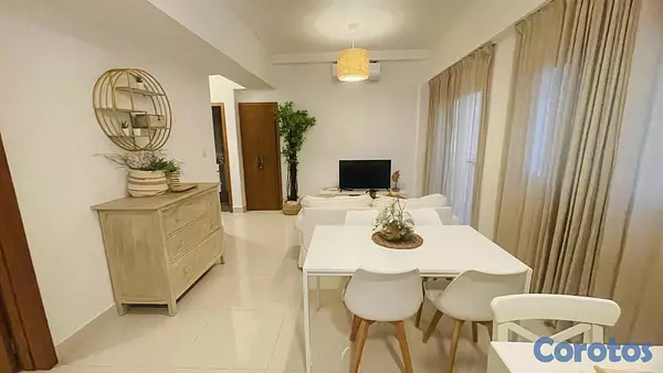 apartamentos - Apartamento amueblado en Ensanche Naco en alquiler 4