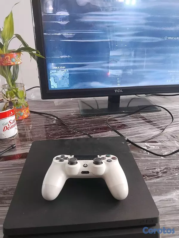 consolas y videojuegos - Playstation 4 Slim 500g excelentes condiciones tenemos mas juegos y reparamos  3