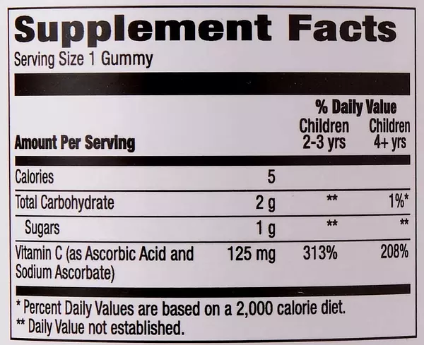 Salud y Equipamiento Médico - Vitamina C 60 Gomas Mama Bear 2