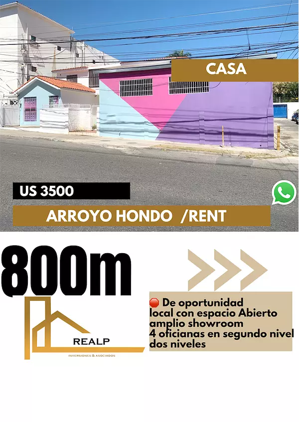 casas - Casa con fines comerciales 800m 1