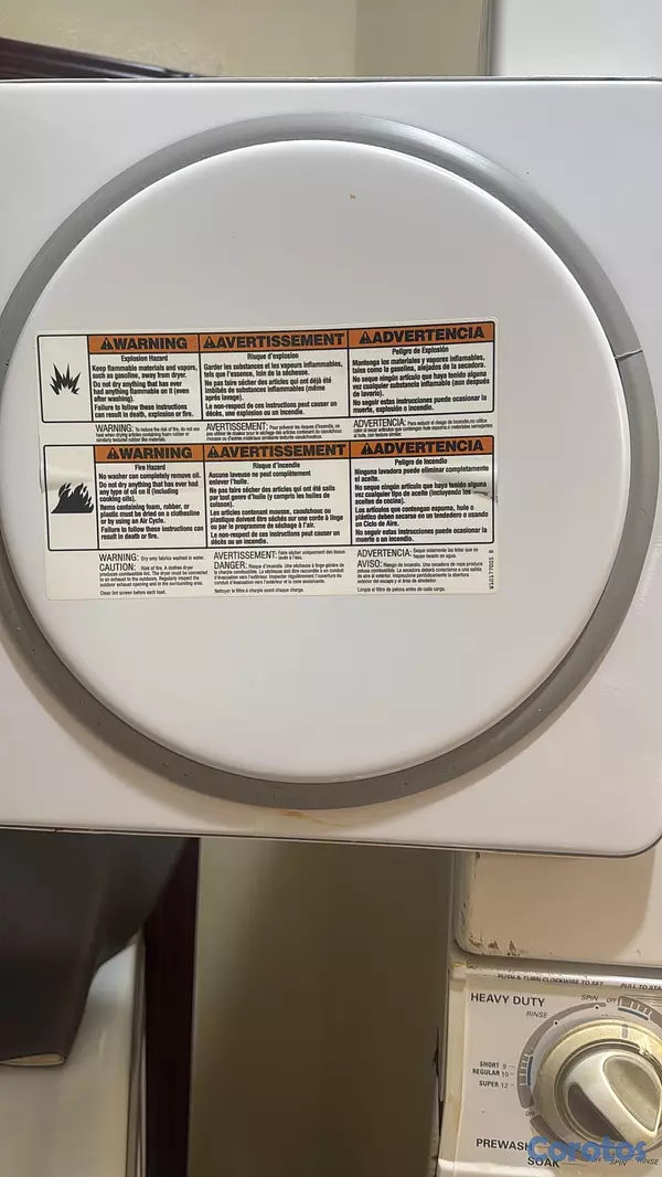 electrodomesticos - vengo mini torre lavadora en perfecto estado y secadora eléctrica 2