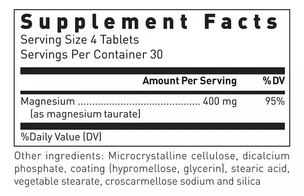 Salud y Equipamiento Médico - Taurato De Magnesio 400mg Dougl - - Unidad A $2296 2