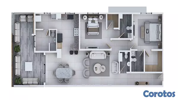 apartamentos - Proyecto Residencial en Los Prados 5