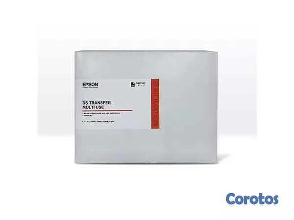 impresoras y scanners - RESMA DE PAPEL EPSON SUBLIMACIÓN (DS TRANSFER), 100 HOJAS, TERMINACION MATE 2